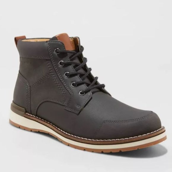 Cat & Jack Other - Men's Gaven Lace-Up Ankle Boots - Goodfellow & Co™